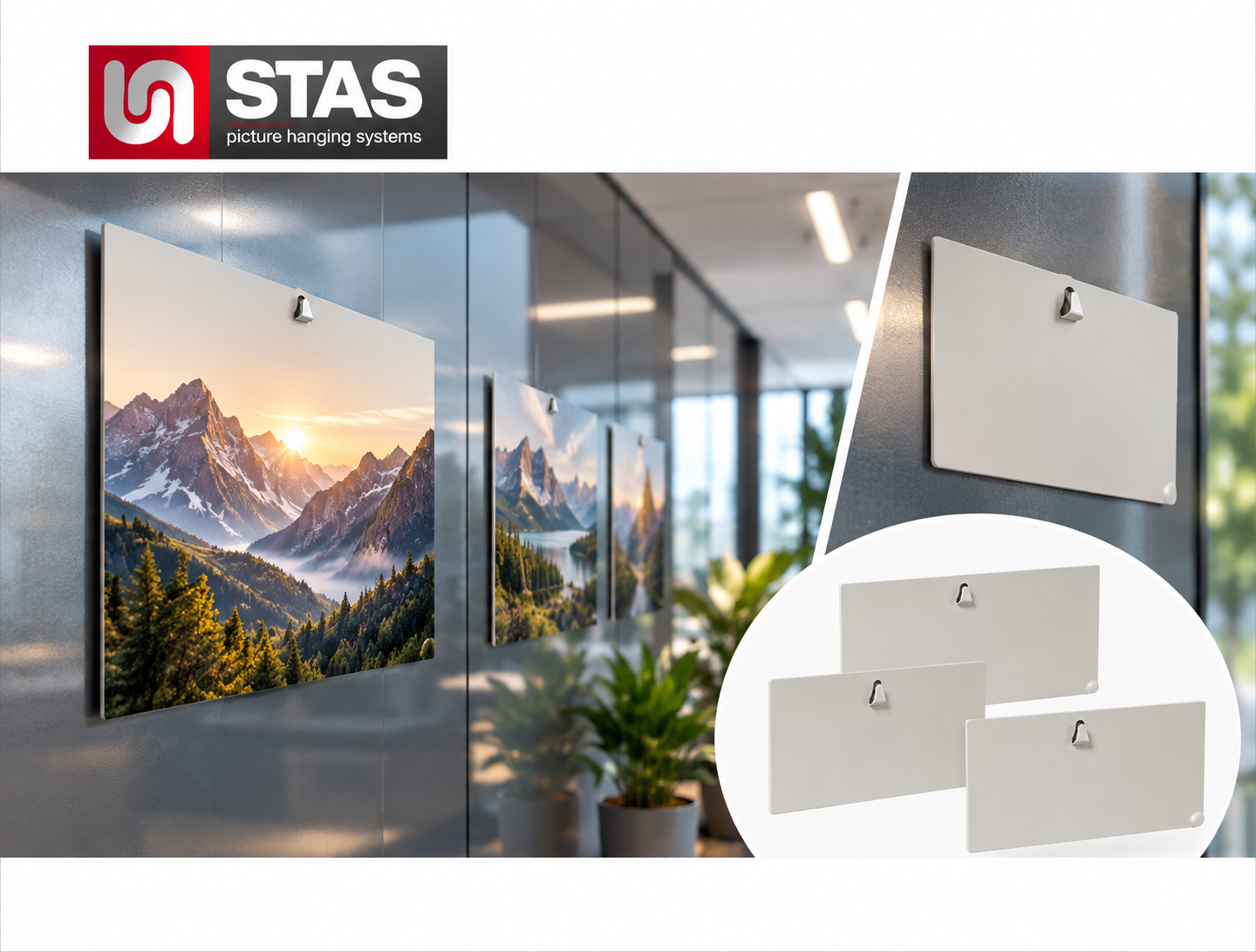 STAS Magnetics – magnetické závěsy na obrazy