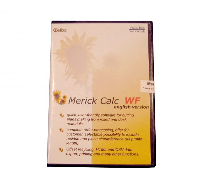 Software / Program pro výpočet nářezových plánů - Merick Calc WF