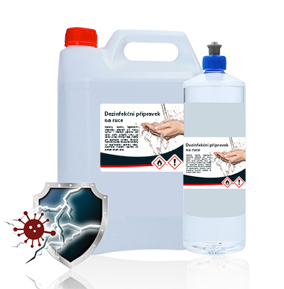 Dezinfekční přípravek na mytí rukou