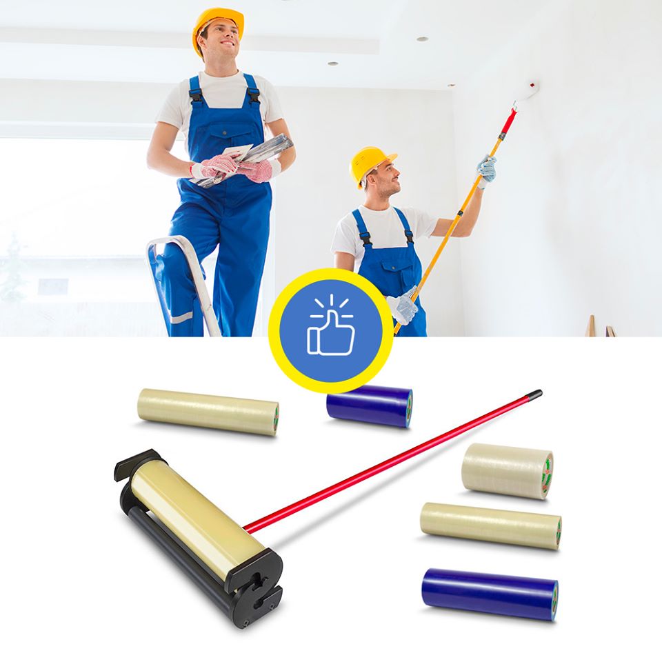 Dispenser - aplikátor zakrývacích fólií